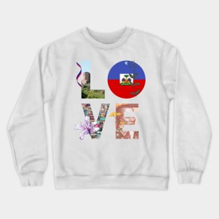 Love Haiti Crewneck Sweatshirt